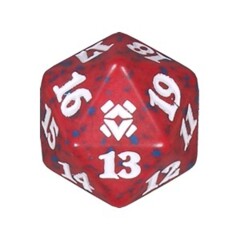 Zendikar Rising: D20 Die (Red)